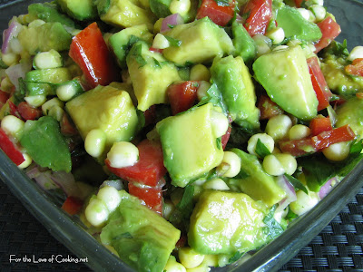 avocado and corn salsa