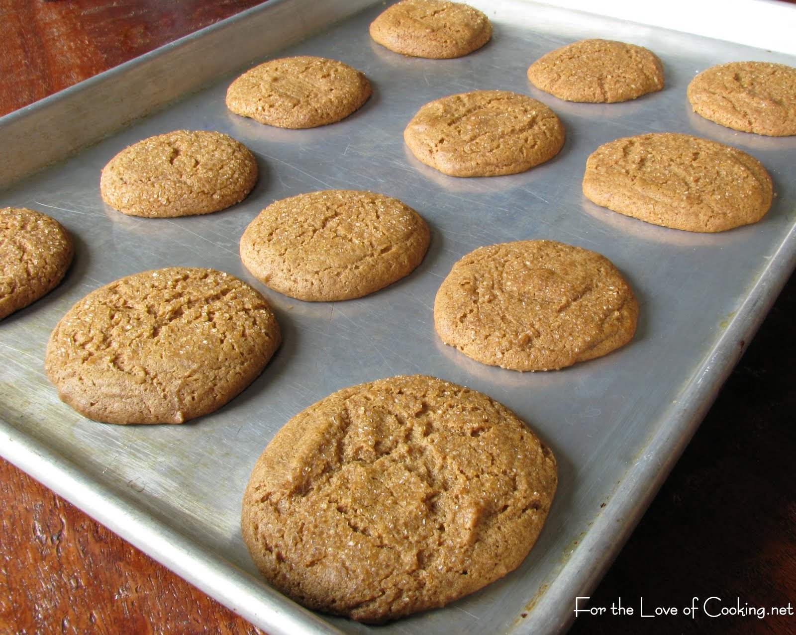 Cinnamon Snaps For the Love of Cooking