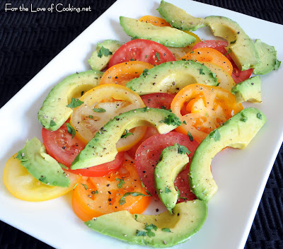 avocado and tomato salad