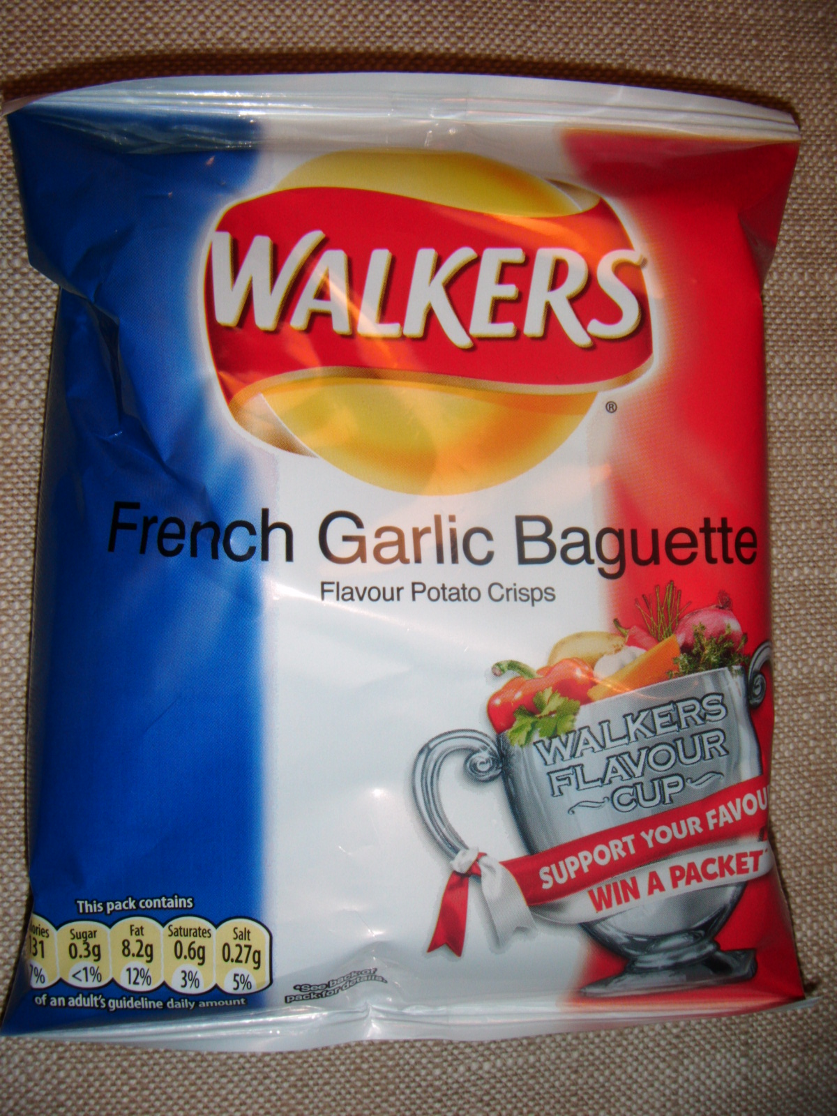 FOODSTUFF FINDS Walkers Crisps {By Spectre} French Garlic Baguette and