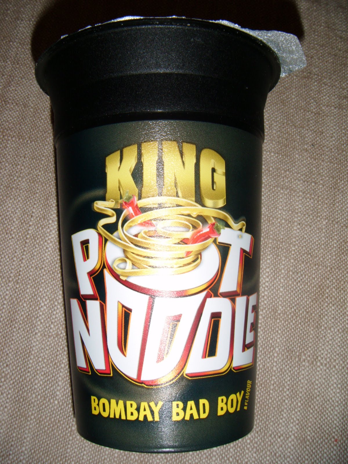 FOODSTUFF FINDS King Pot Noodle Bombay Bad Boy [By Spectre] (Asda)