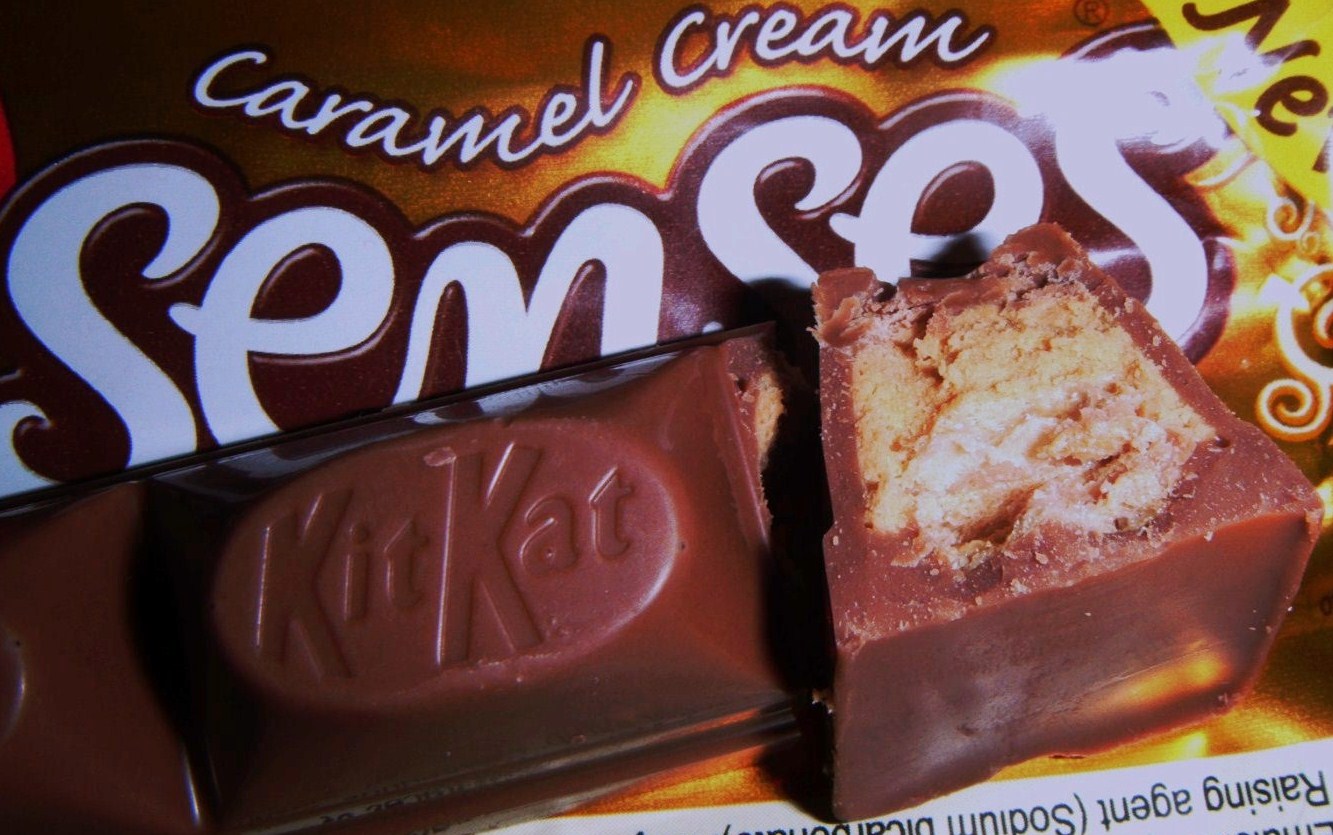 FOODSTUFF FINDS Kit Kat Senses Caramel Cream [By Spectre] (Boots)