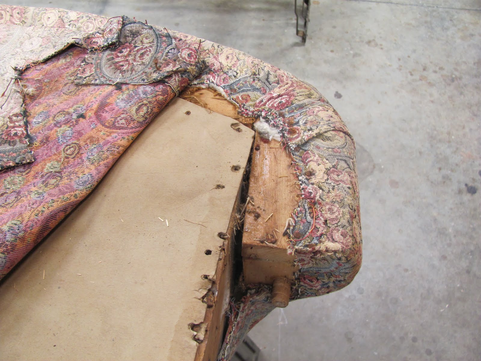 Thomas Nelson Furniture Restoration Antique Sleeper Sofa Frame Repair