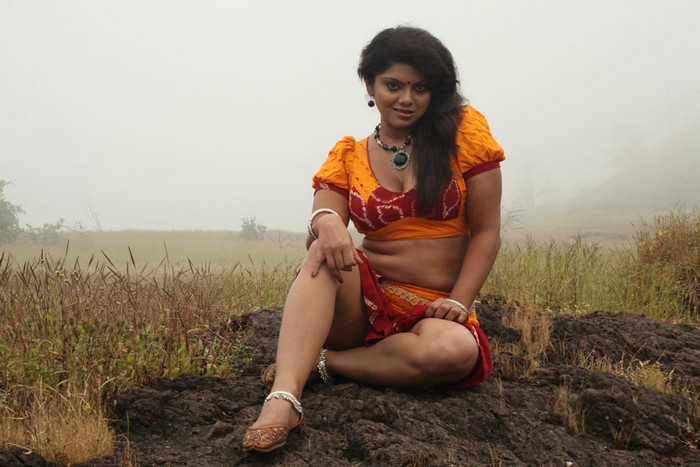 Sexy Hot Swathi Varma In Saree