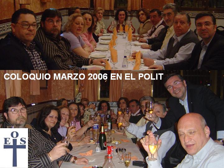 COLOQUIO DE EOS EN EL POLIT EN MARZO 2006