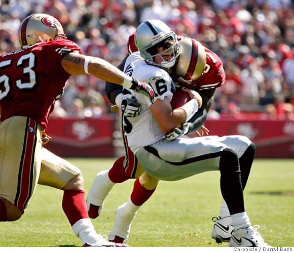 Play by Play in the Bay 49ers and Raiders Niner/Raider double header