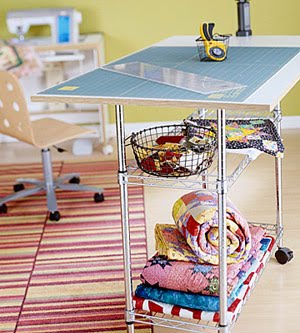 D and D Designs: Portable Craft Table