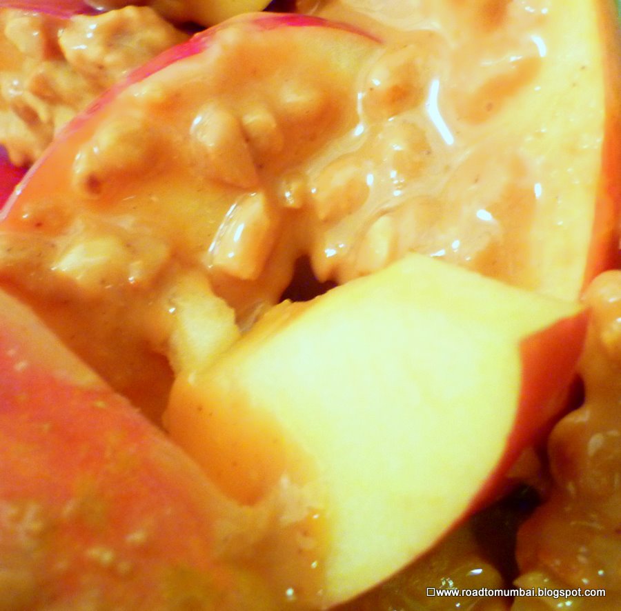 ...and back! Apples & Peanut Butter