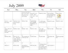 July Training Calendar