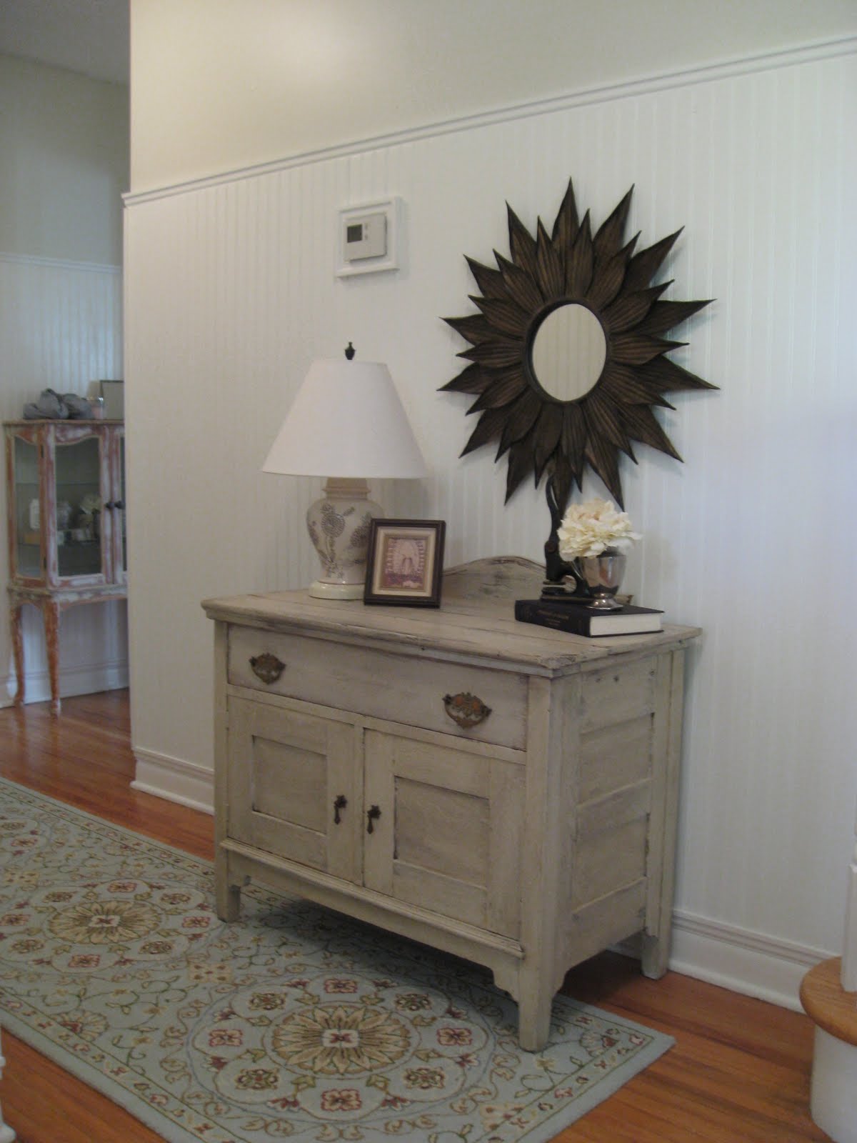 Worn Cotton: Hallway Table Switcheroo...