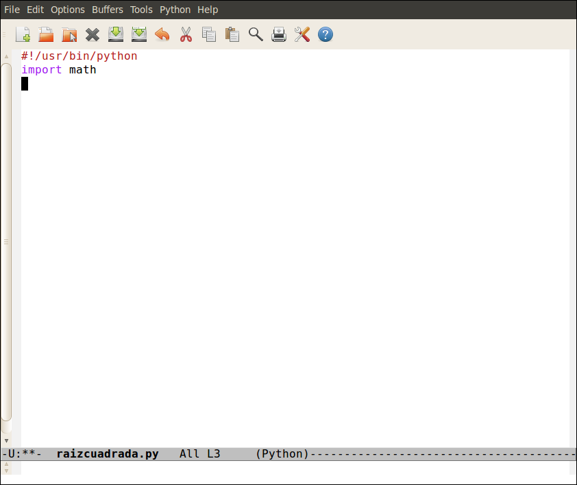 Daniela González - Programación: Raíz cuadrada en Python