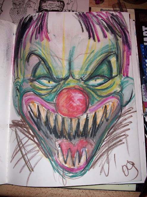 clown -sketch