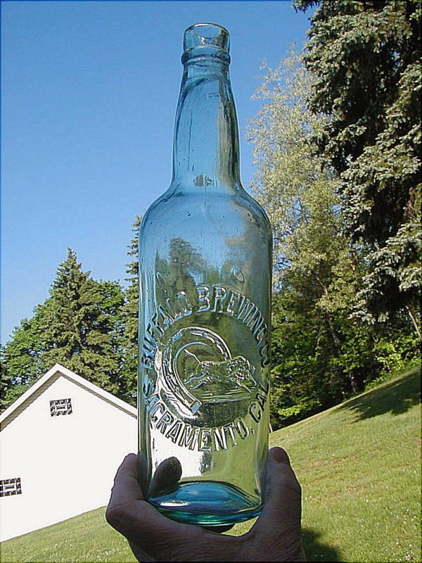 San Francisco Brewery History Buffalo Brewery Bottle In Aqua Brings 432.