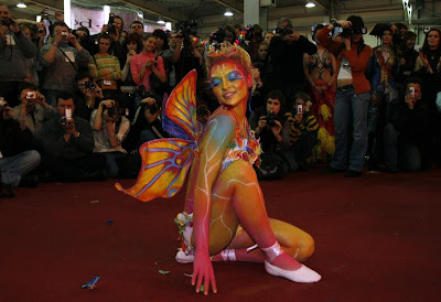 Balkar Singh: Female Body Painting