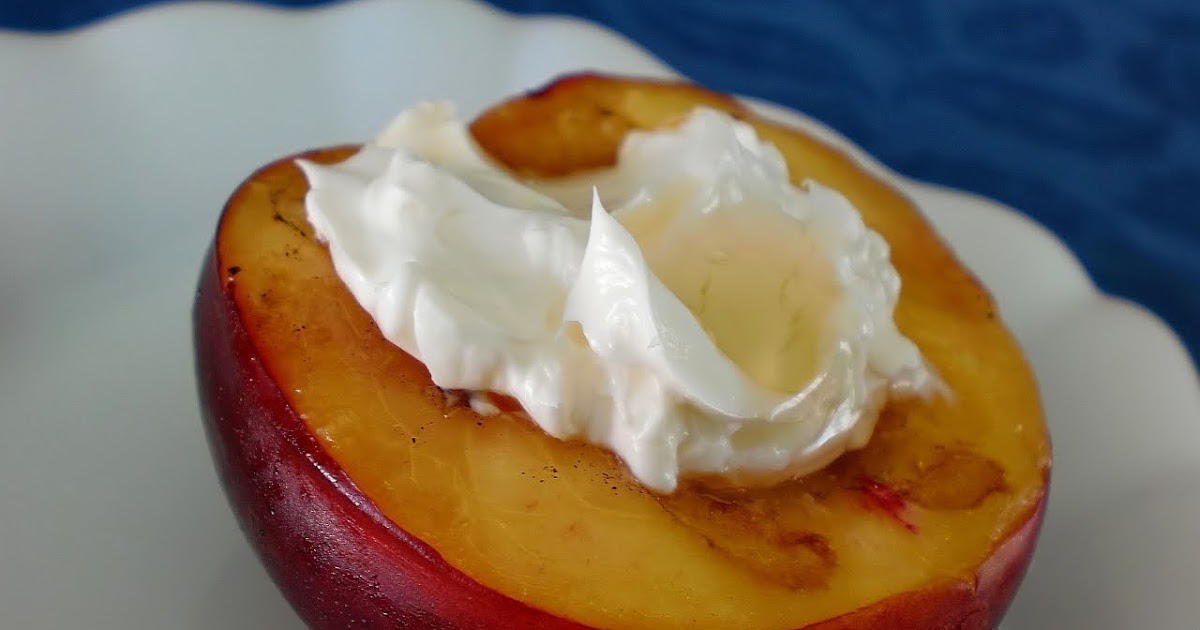 What A Dish! Grilled Nectarines