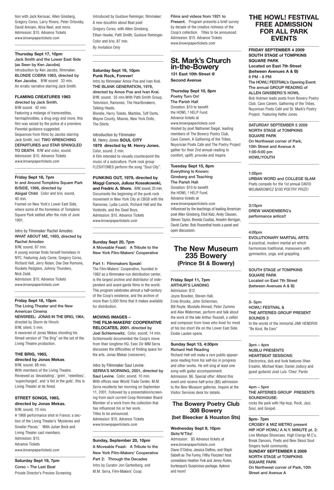 [HOWL+PROGRAM+inside+page+two.JPG]