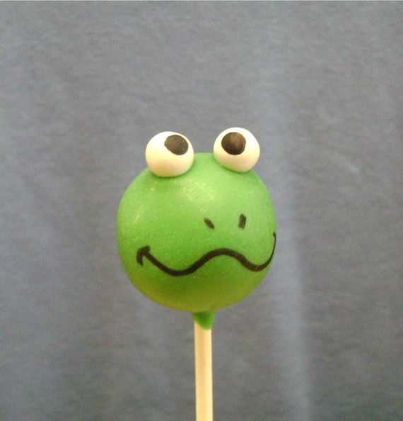 Cake Pop and Cake Ball Ideas Frog Cake Pops