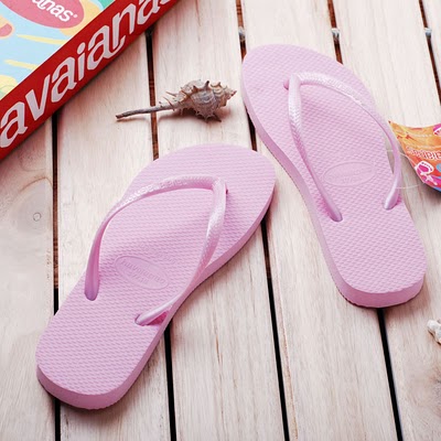 SIZZERS-PAPER-STONE: HAVAIANAS SLIM SLIPPERS