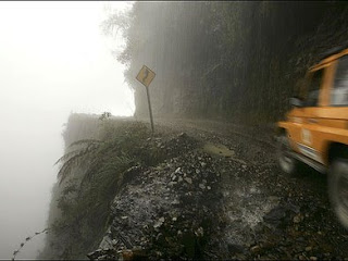 AMAZING PICTURES: Most dangerous roads in the world! North Yungas Road, Bolivia
