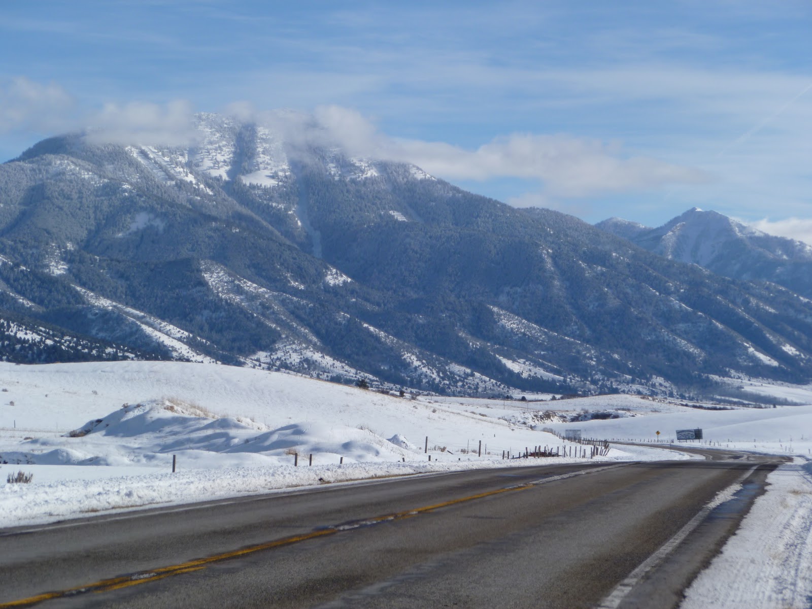 Winter Epic drive from jackson, wy to helena, mt