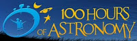 Logo ufficiale manifestazione '100 ore di astronomia'