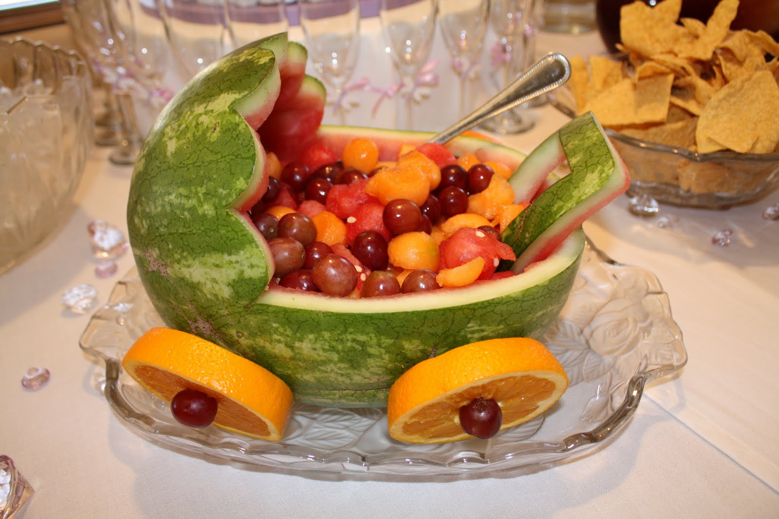 Cynde's Place Watermelon Baby Carriage