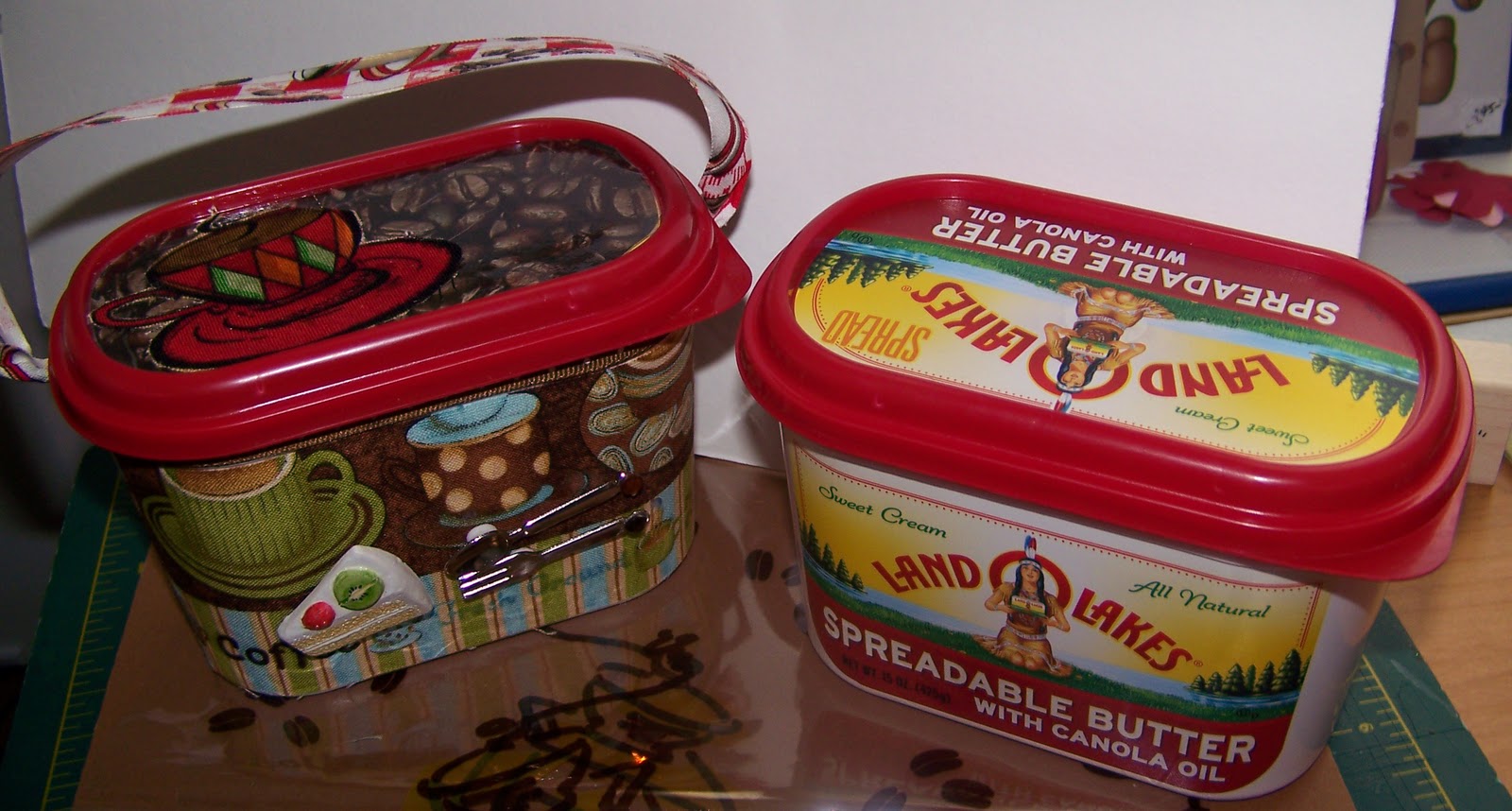 Patricia's Paper Crafts "Love of Coffee Bag"