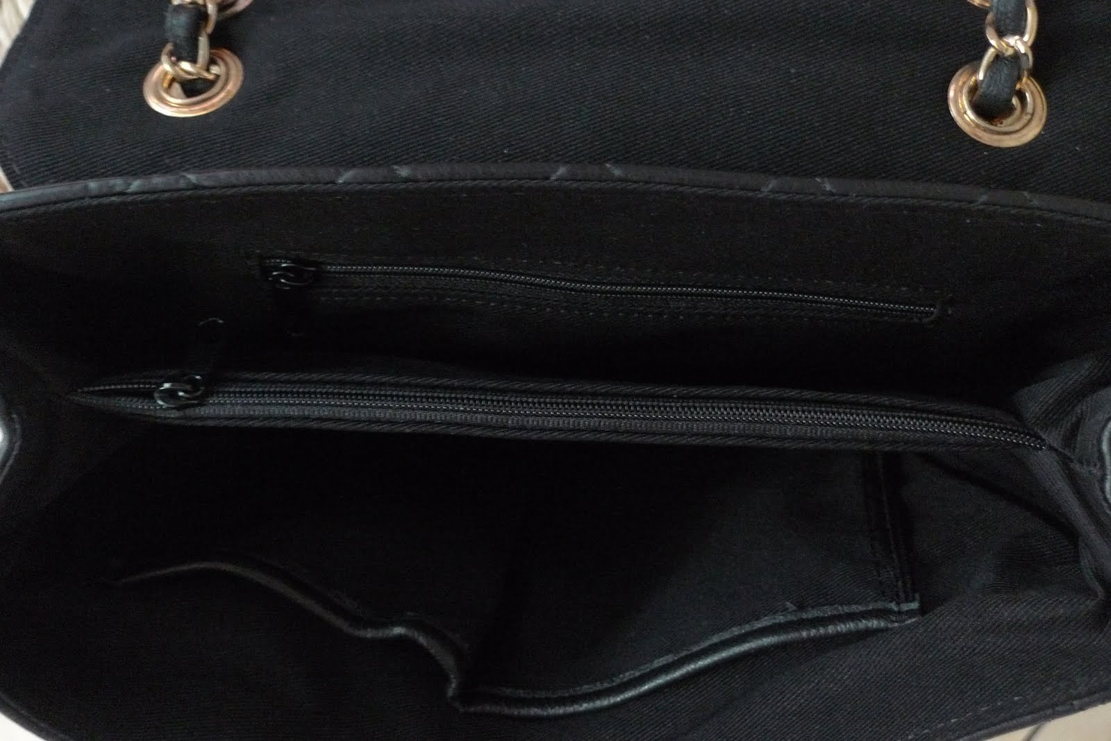 le dressing de lullaby: Sac matelass?� noir mod?�le 2.55 cuir neuf