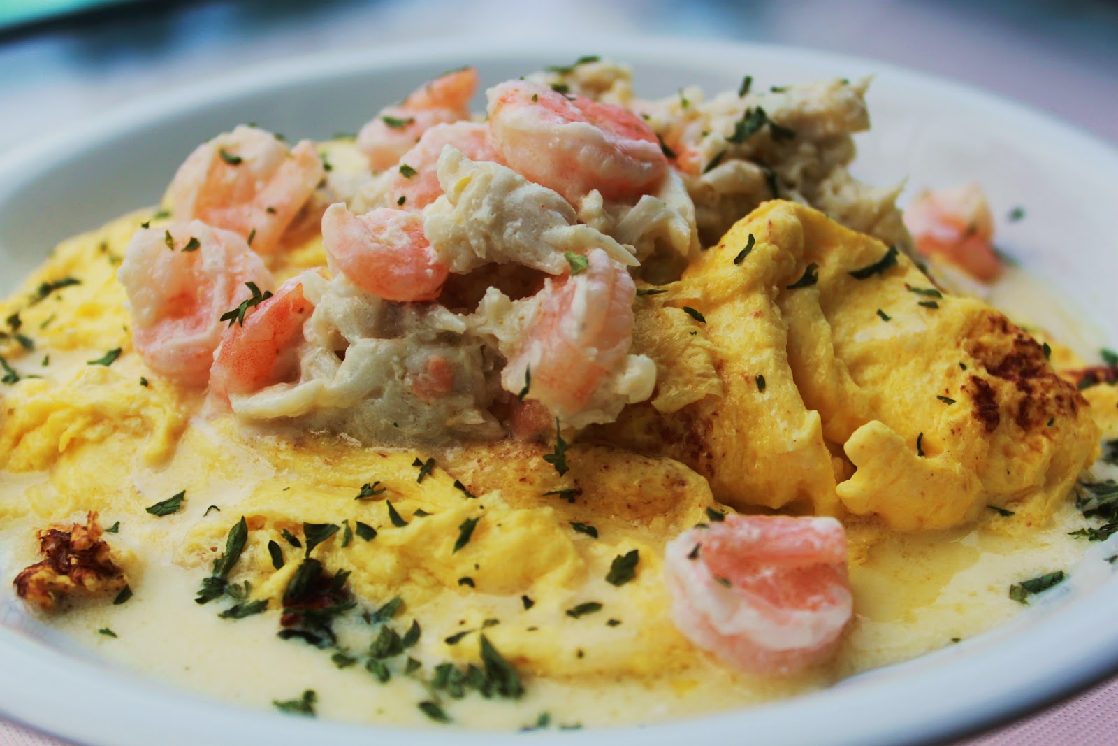 Crab And Shrimp Omelette And Egg Whats Cookin Italian Style Cuisine