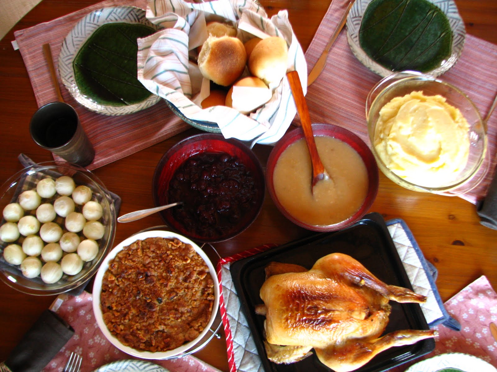 Wandering in Japan Thanksgiving dinner