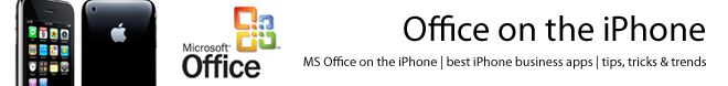 Office on the iPhone: Microsoft Office on the iPhone | iPhone tips, tricks and trends
