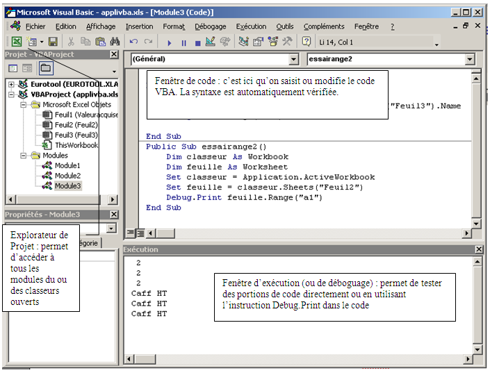 Vba Objet Module _ Modules VBA classe et comment les utiliser – DKBVX