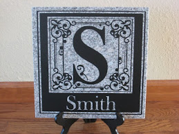 Personalized Granite Tile