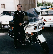 Russell on Police Motorcycle