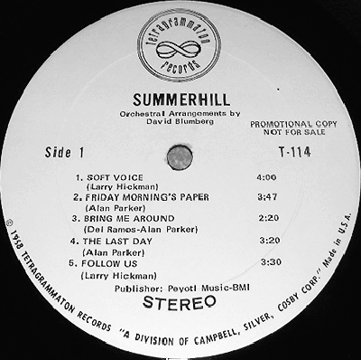 summerhill,1969,Tetragrammaton,psychedelic-rocknroll,parker,poco,label,promo summerhill,1969,Tetragrammaton,psychedelic-rocknroll,parker,poco,label,promo