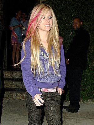 avril lavigne haircut