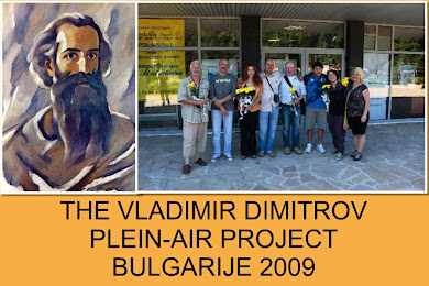 simon selected for the bulgarian plein air  project