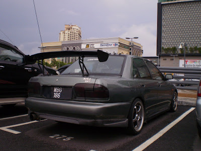Wira Sedan with GT wing