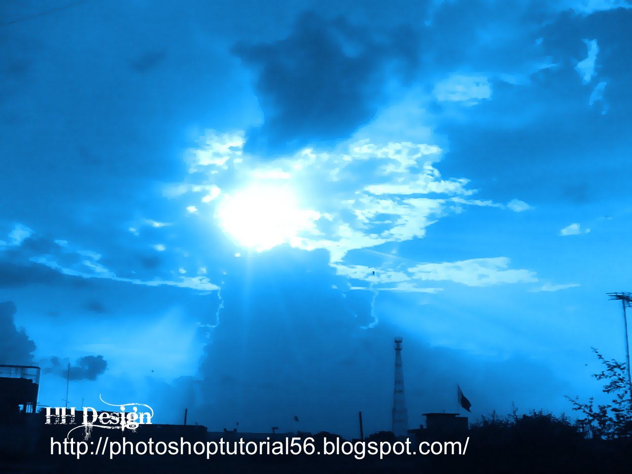 How To Make Digital Wallpaper Tutorial