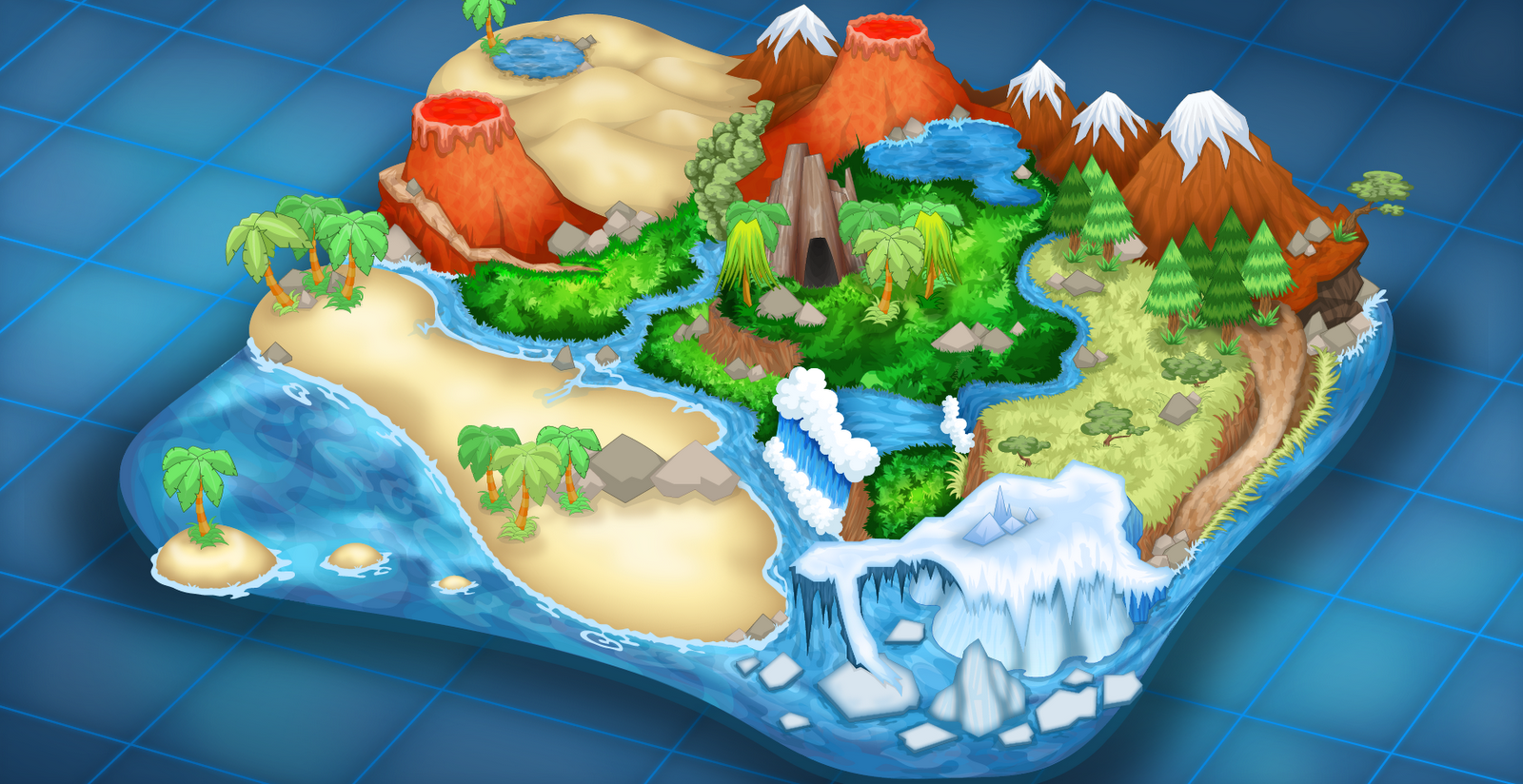 Game Map Island Museum