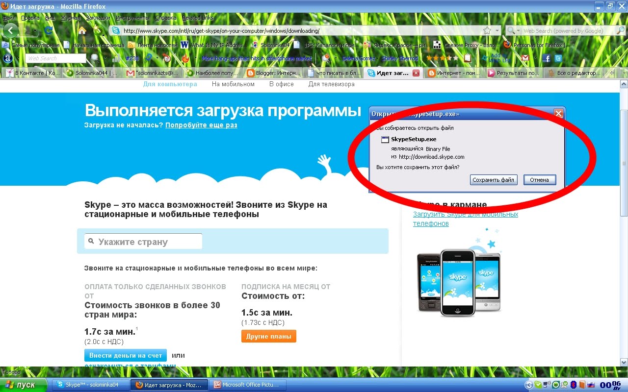 Интернет. Скорая помощь новичкам): Как установить Скайп (Skype)?