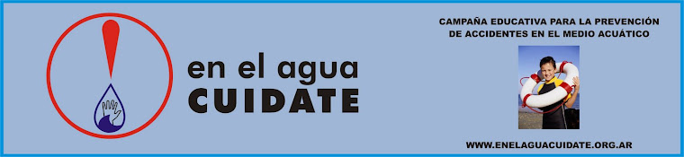 en el agua cuidate