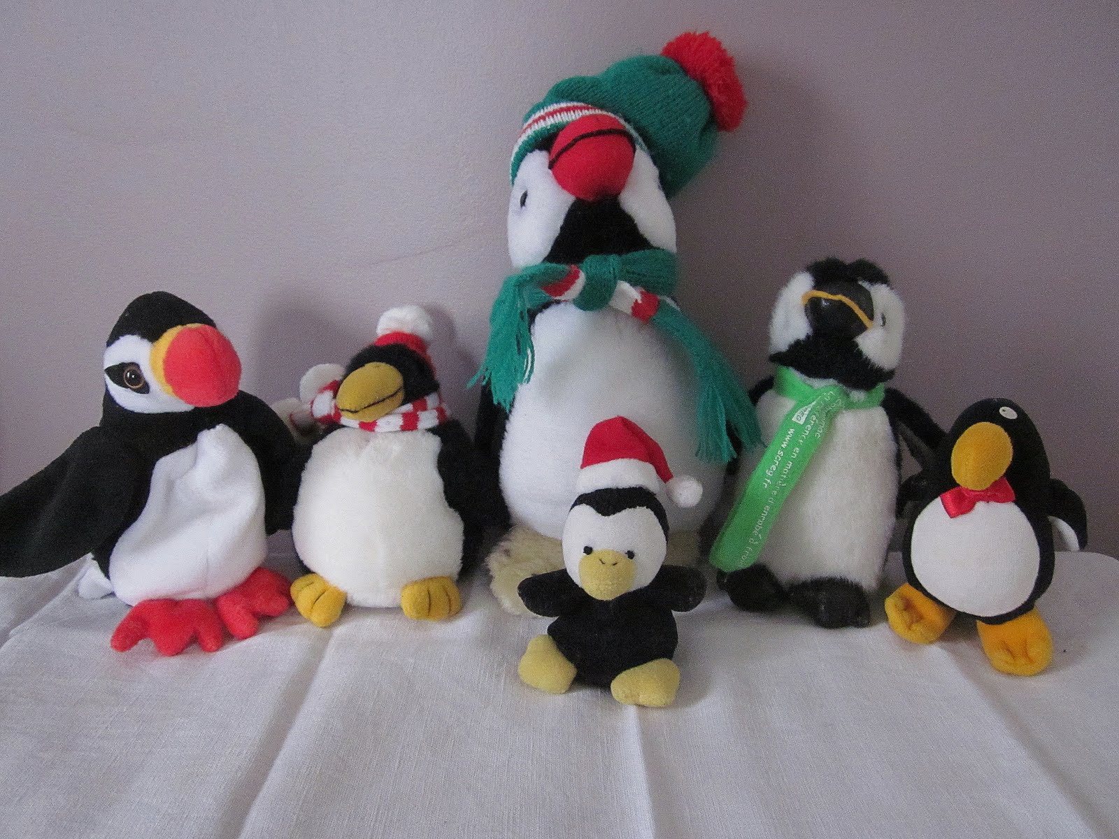 grande peluche pingouin