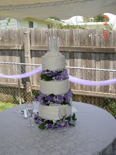 Melanie's Wedding Cake!
