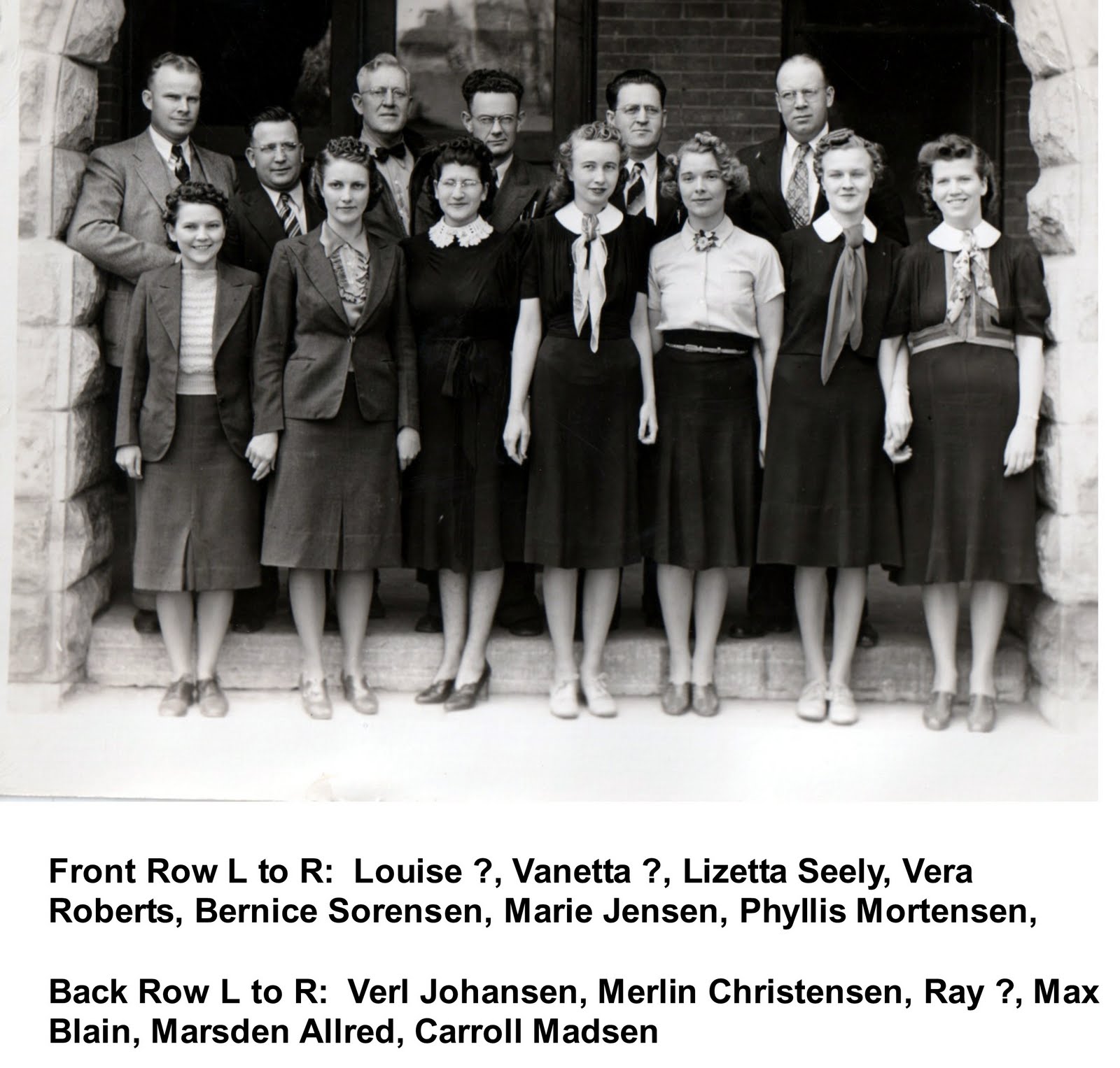 . Hamilton School Teachers 1941 (One of our most popular posts)
