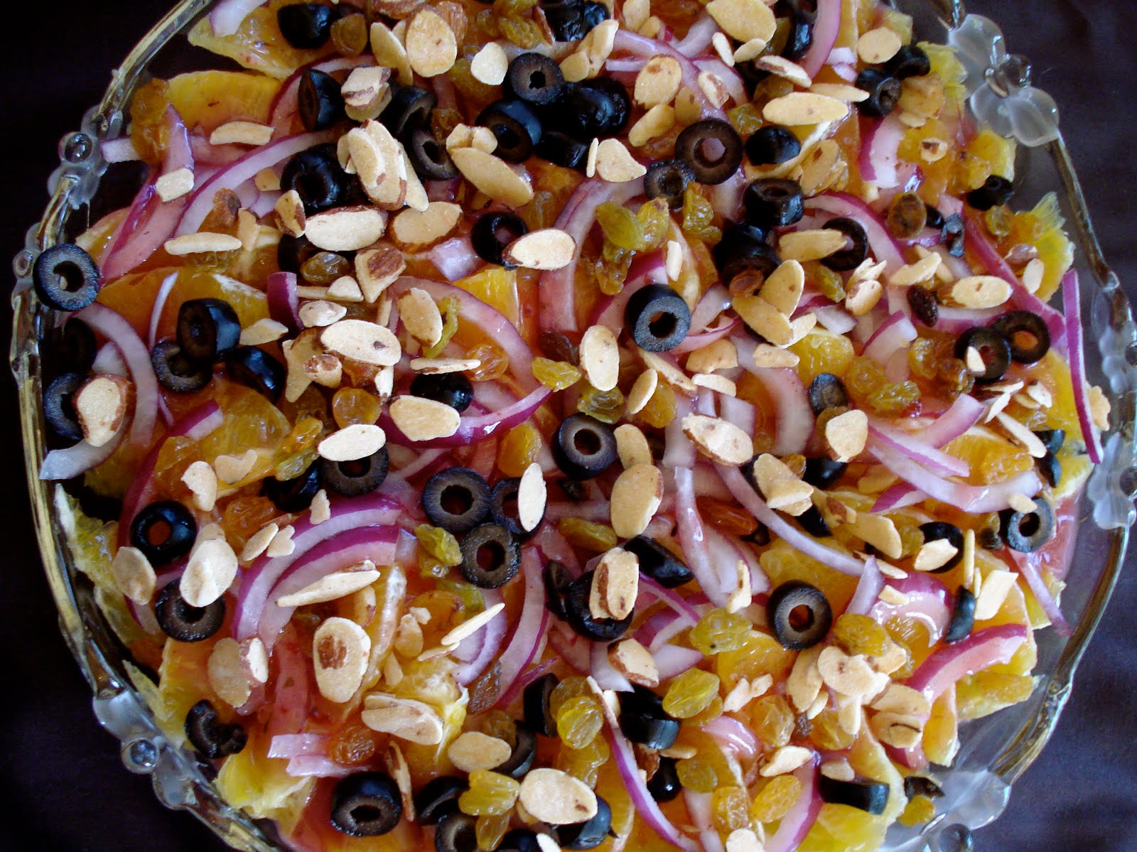 The Muffin Girl: Spanish Tapas: Red Onion and Orange Salad