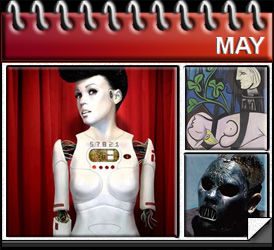 Jared Woods May 2010: Janelle Monae The ArchAndroid, Picasso Nude Green Leaves Bust sold, Paul Gray dies