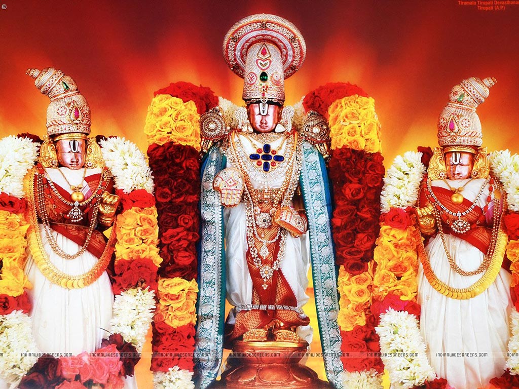 FREE God Wallpaper: Lord Srinivasa Wallpapers