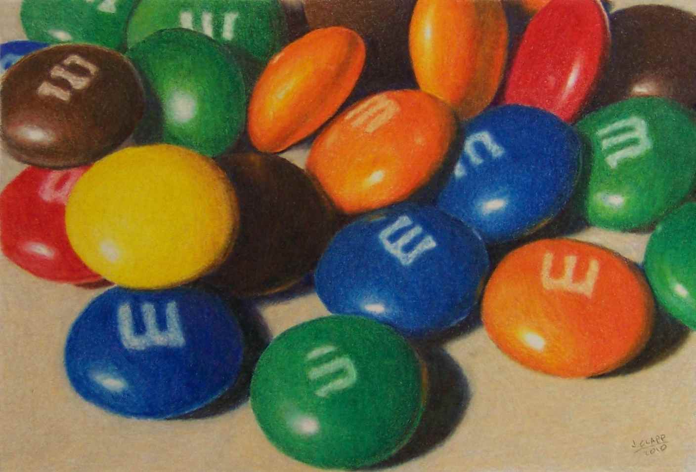 CAPTURE A MOMENT WITH PAINT(and pencil) ART WORK BY JCLAPPART SOLD