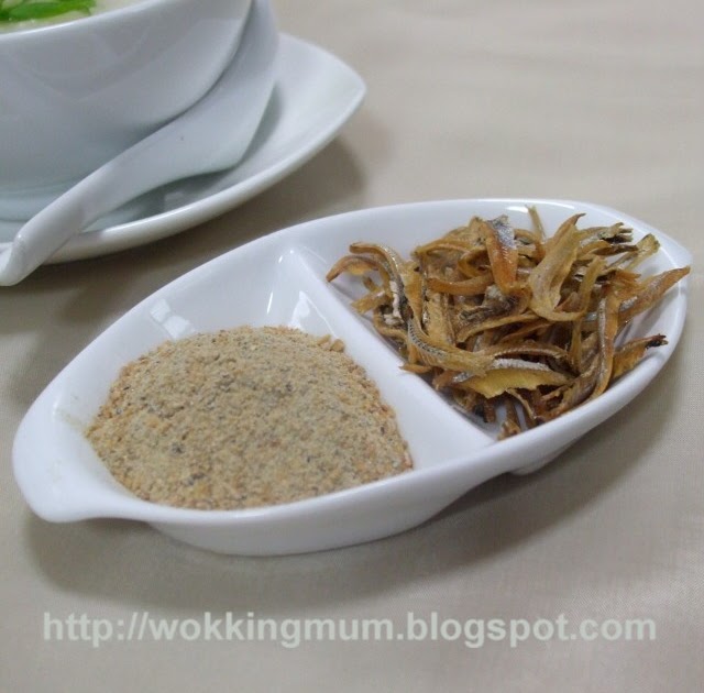 ikan bilis porridge for baby